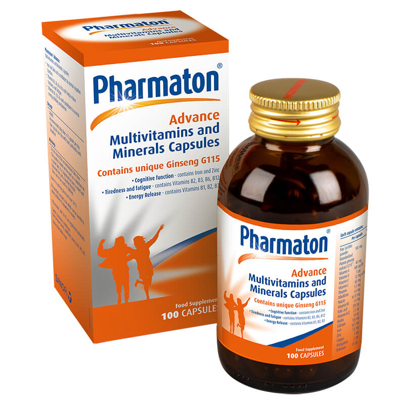 Pharmaton Multivitamin & Mineral Capsules (100)